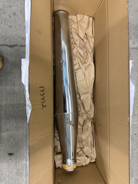 Originele uitlaatdemper Honda CB750 Four F1, HM392